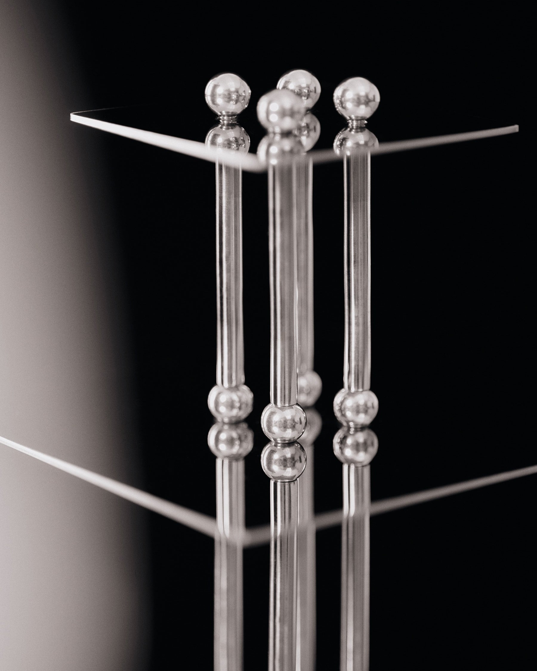 Orbelle Etagere - Mirror Polished