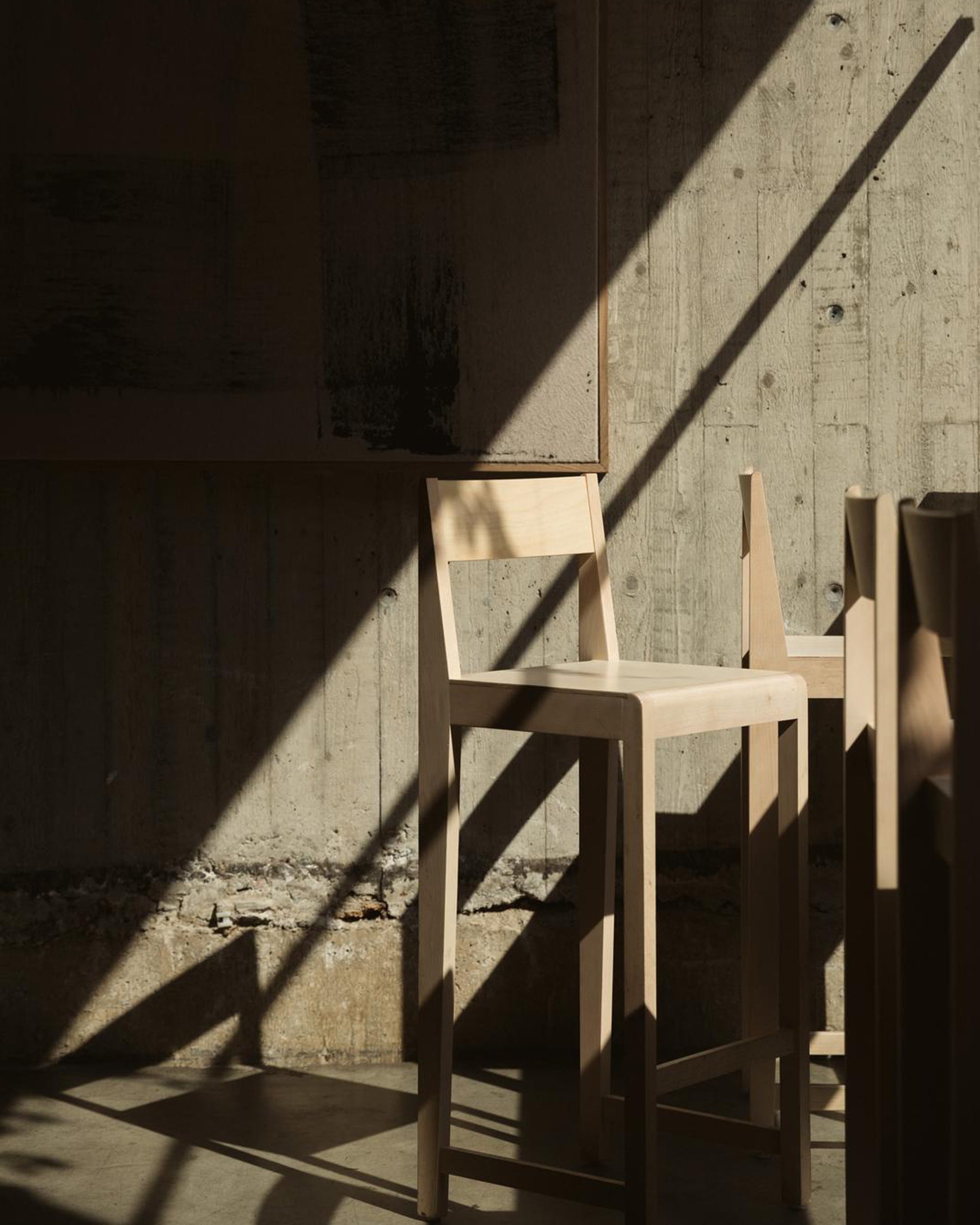 BAR CHAIR 01 H76 - Natural Birch