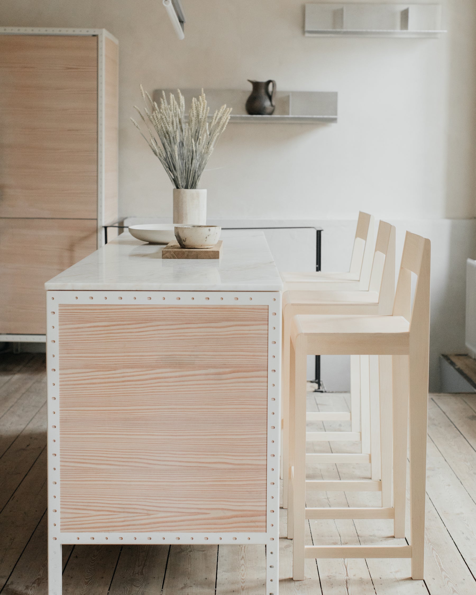 BAR CHAIR 01 H76 - Natural Birch