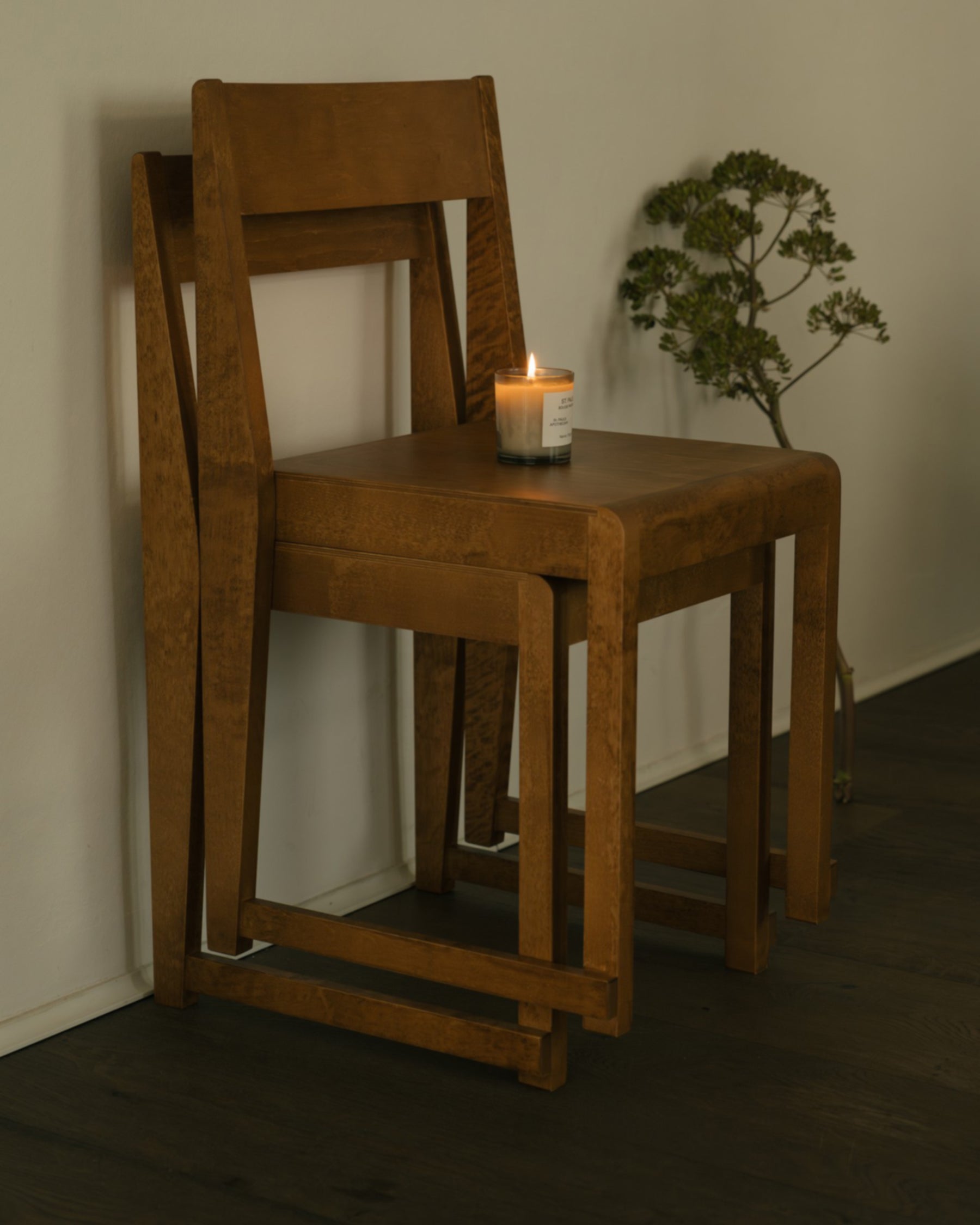 CHAIR 01 - Warm Brown Birch