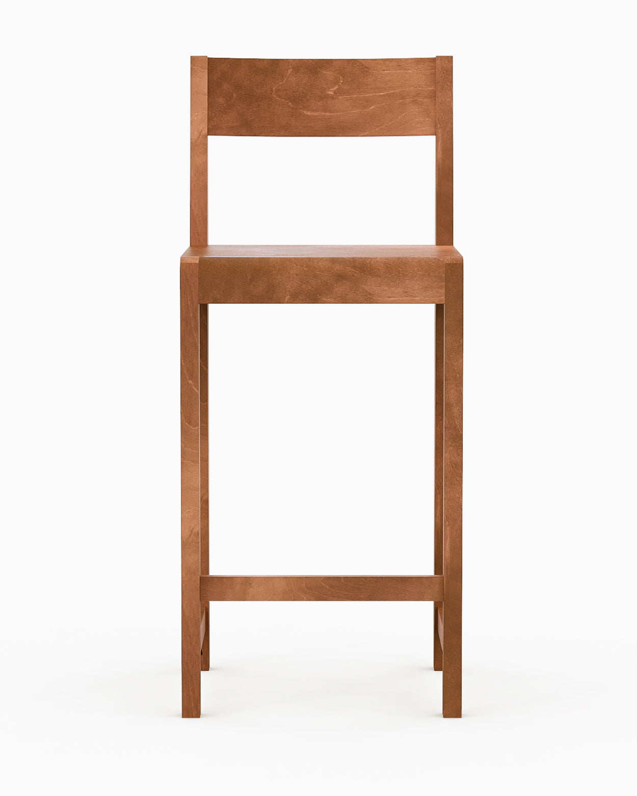BAR CHAIR 01 H76 - Warm Brown Birch