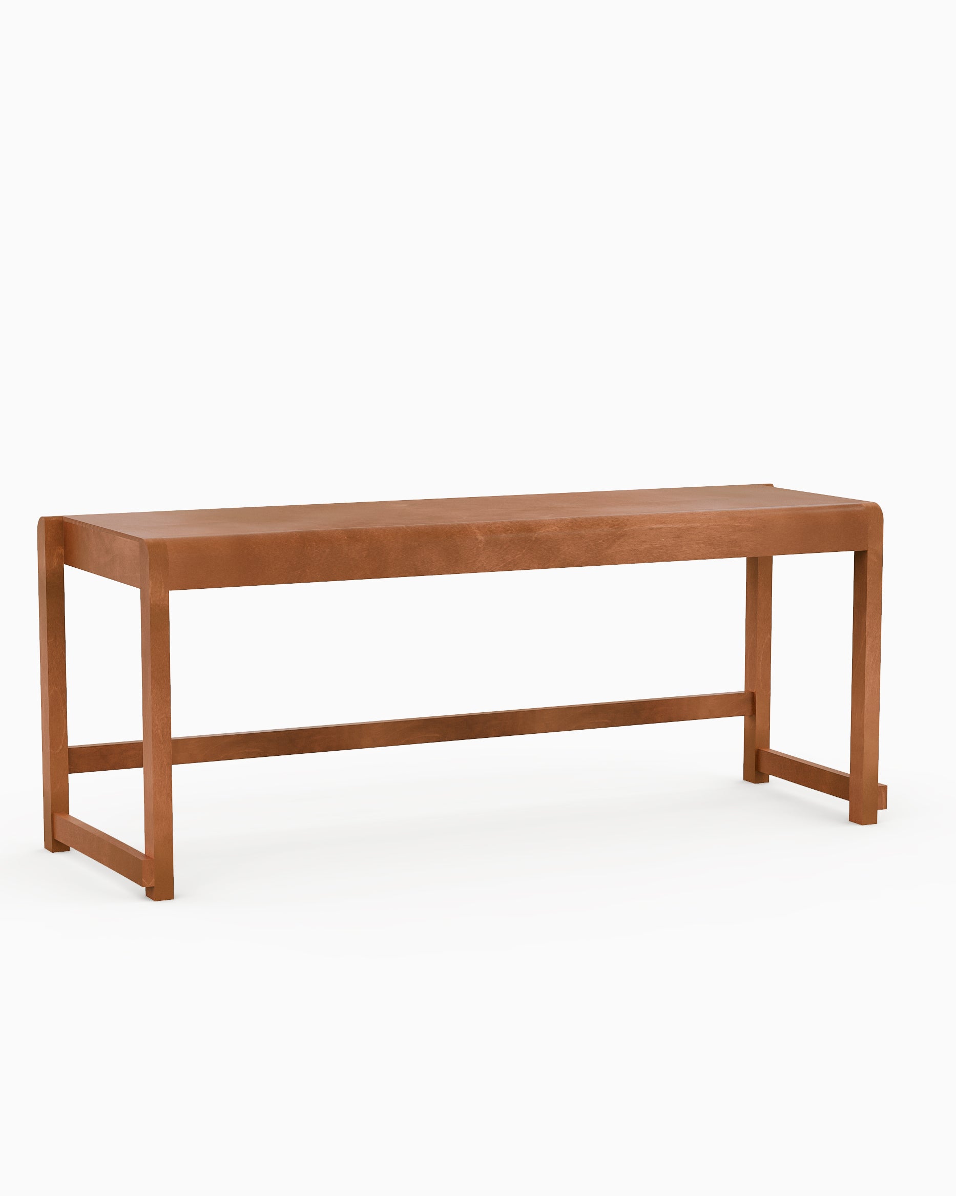 BENCH 01 - Warm Brown Birch