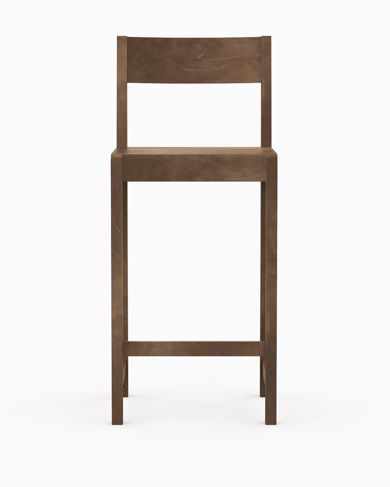 BAR CHAIR 01 H76 - Dark Brown Birch