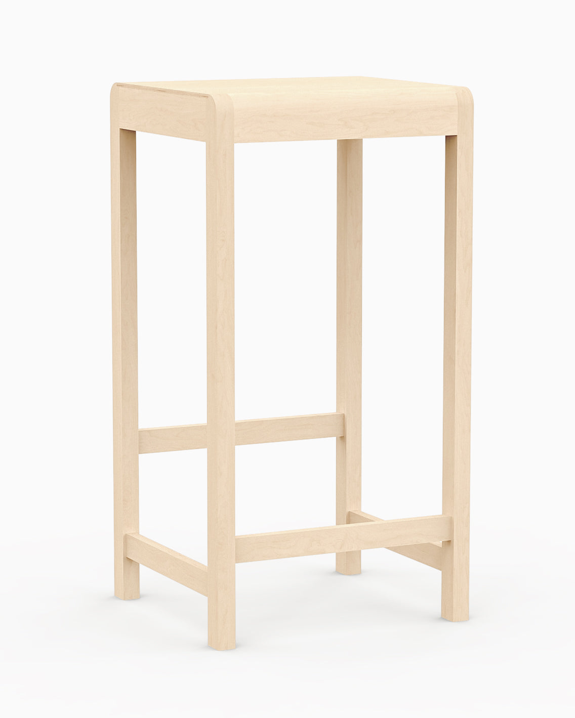 STOOL 01 H76 - Natural Birch