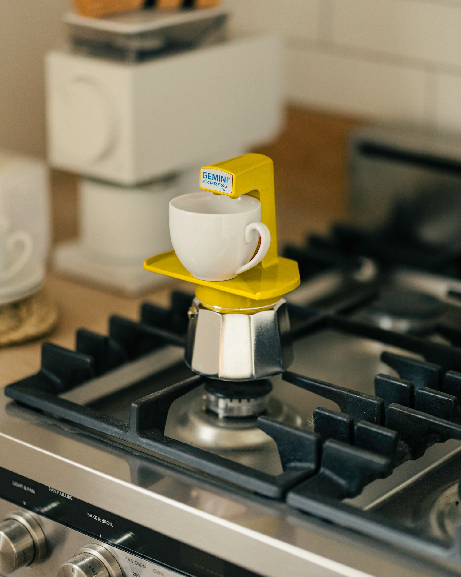 Gemini Espresso Maker- Yellow