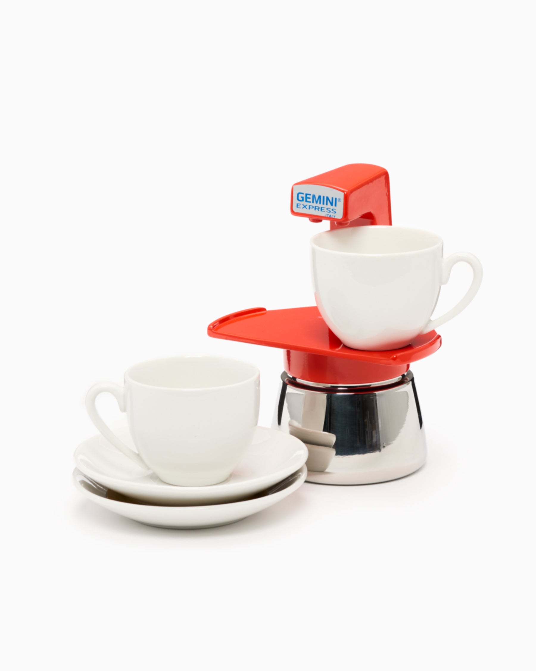 Gemini Espresso Maker Induction - Red
