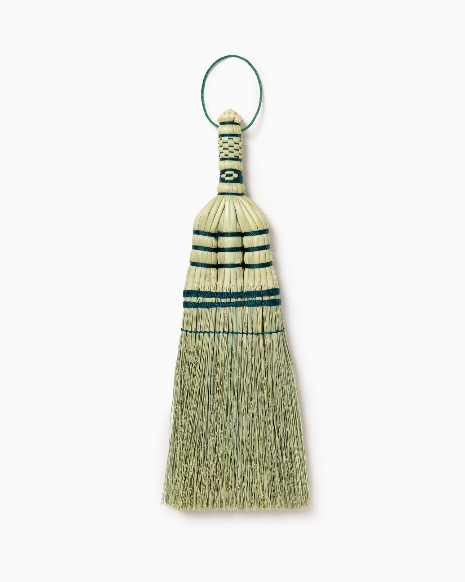 Hand-Knitted Grass Broom