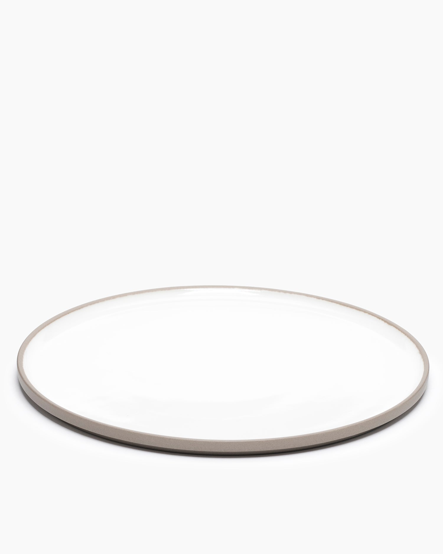 HAW105 Plate Gloss Ash White