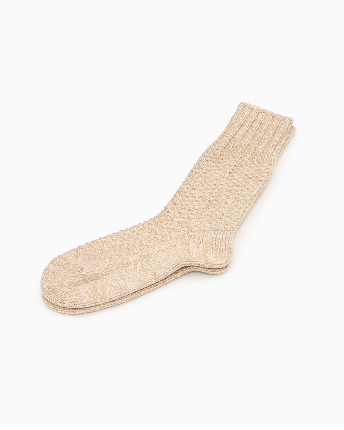 Boston Wool Boot Sock - Beach Stone