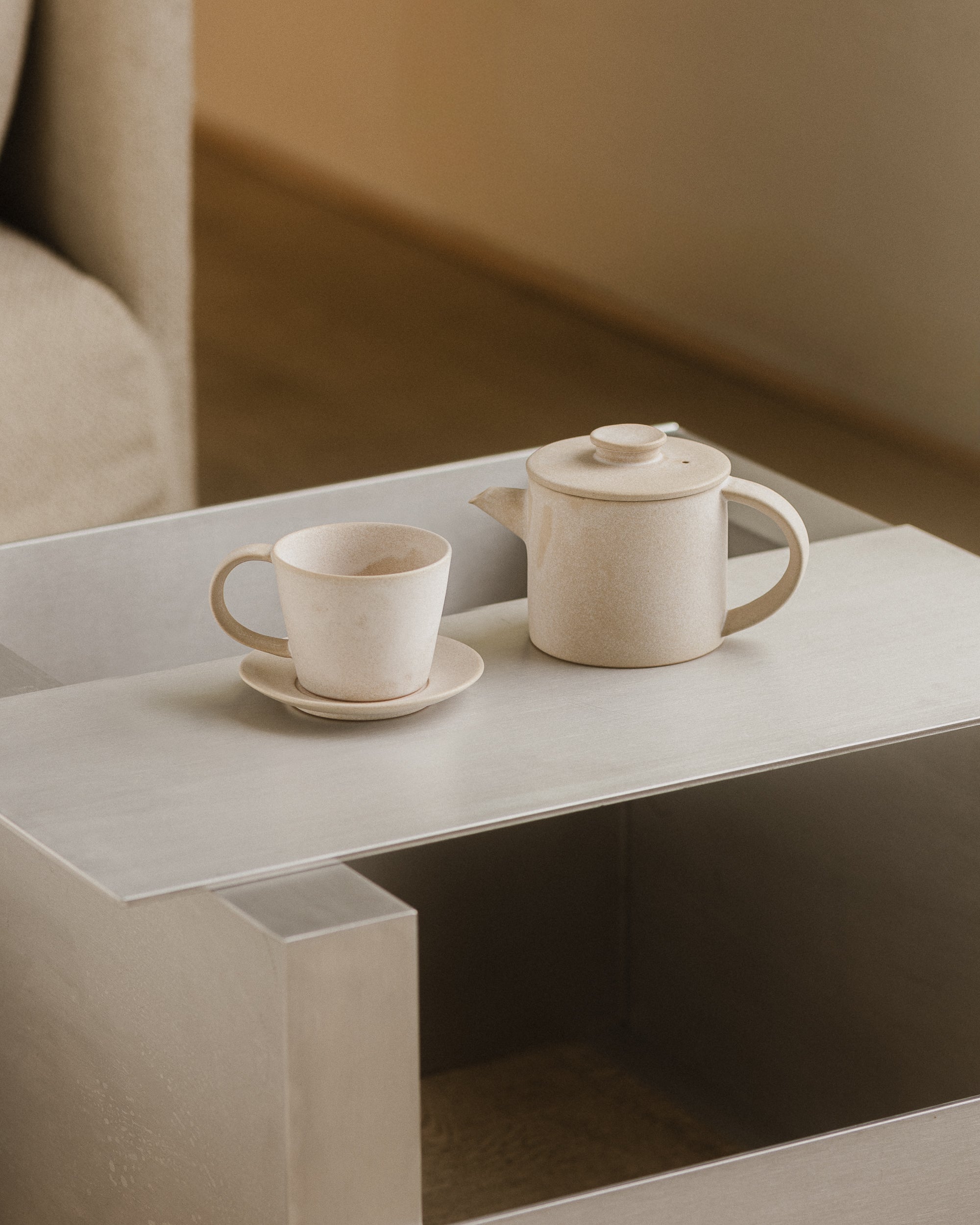 Teapot - Stone Beige