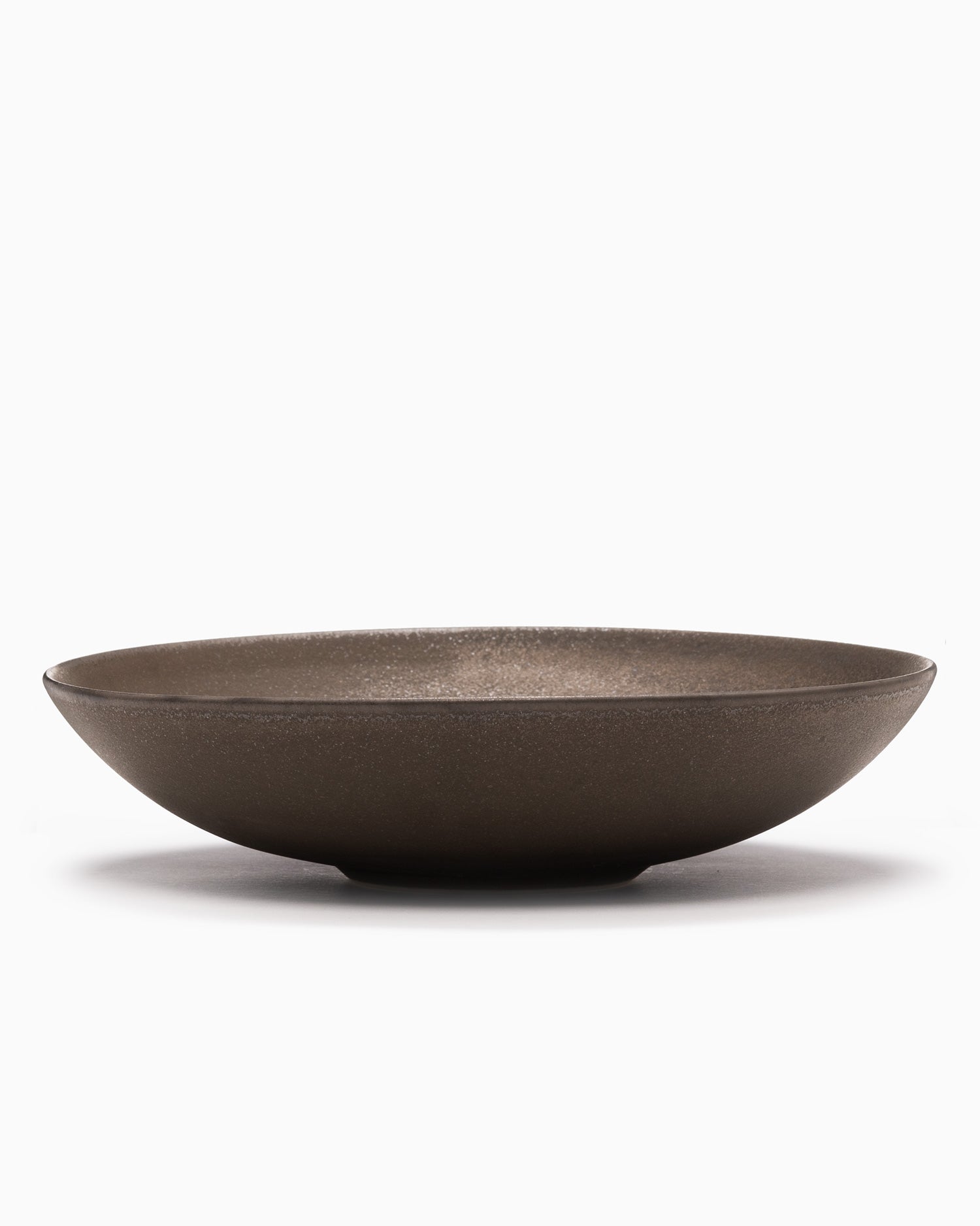 Shallow Bowl Large - Copper Brown