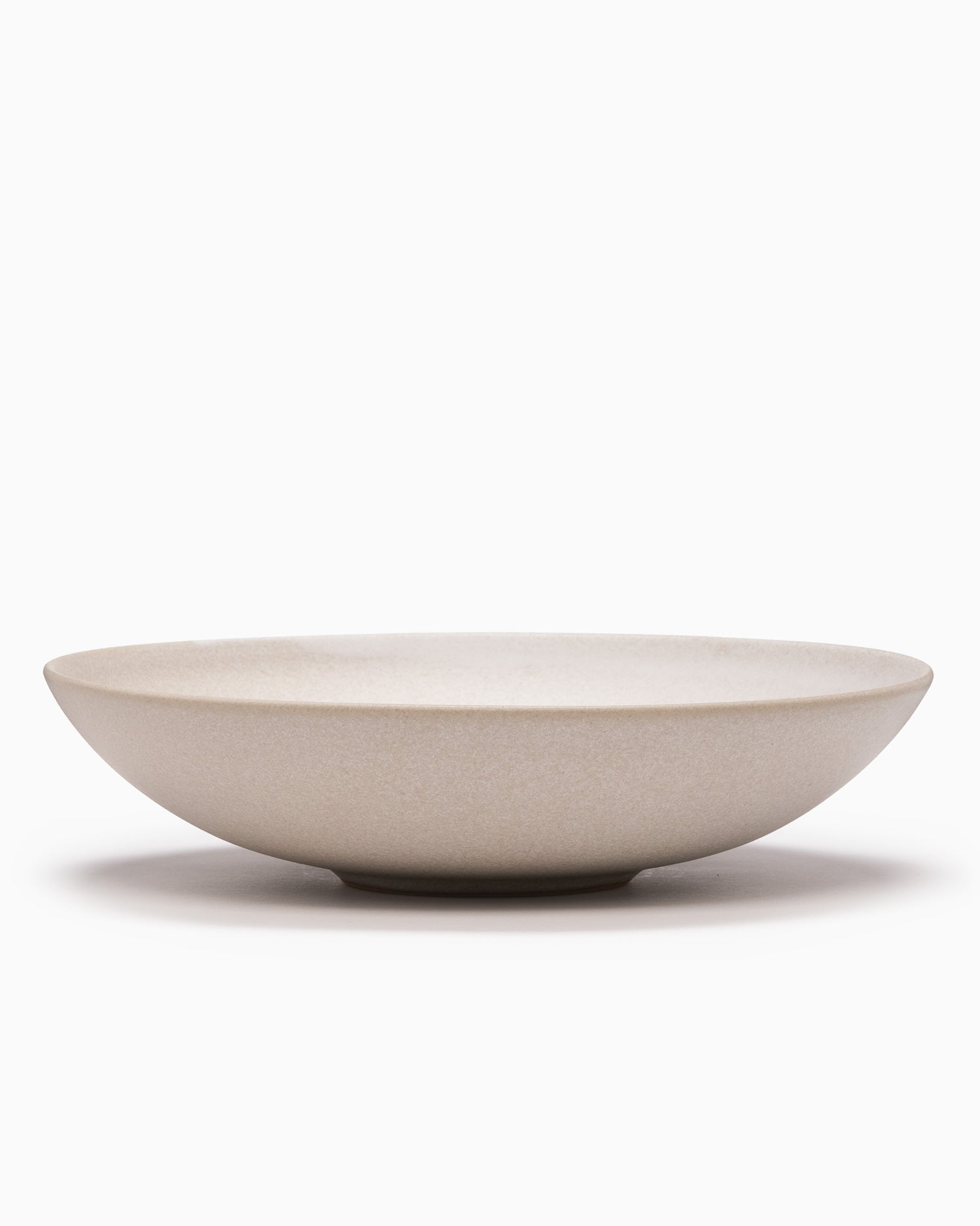 Shallow Bowl Large - Stone Beige