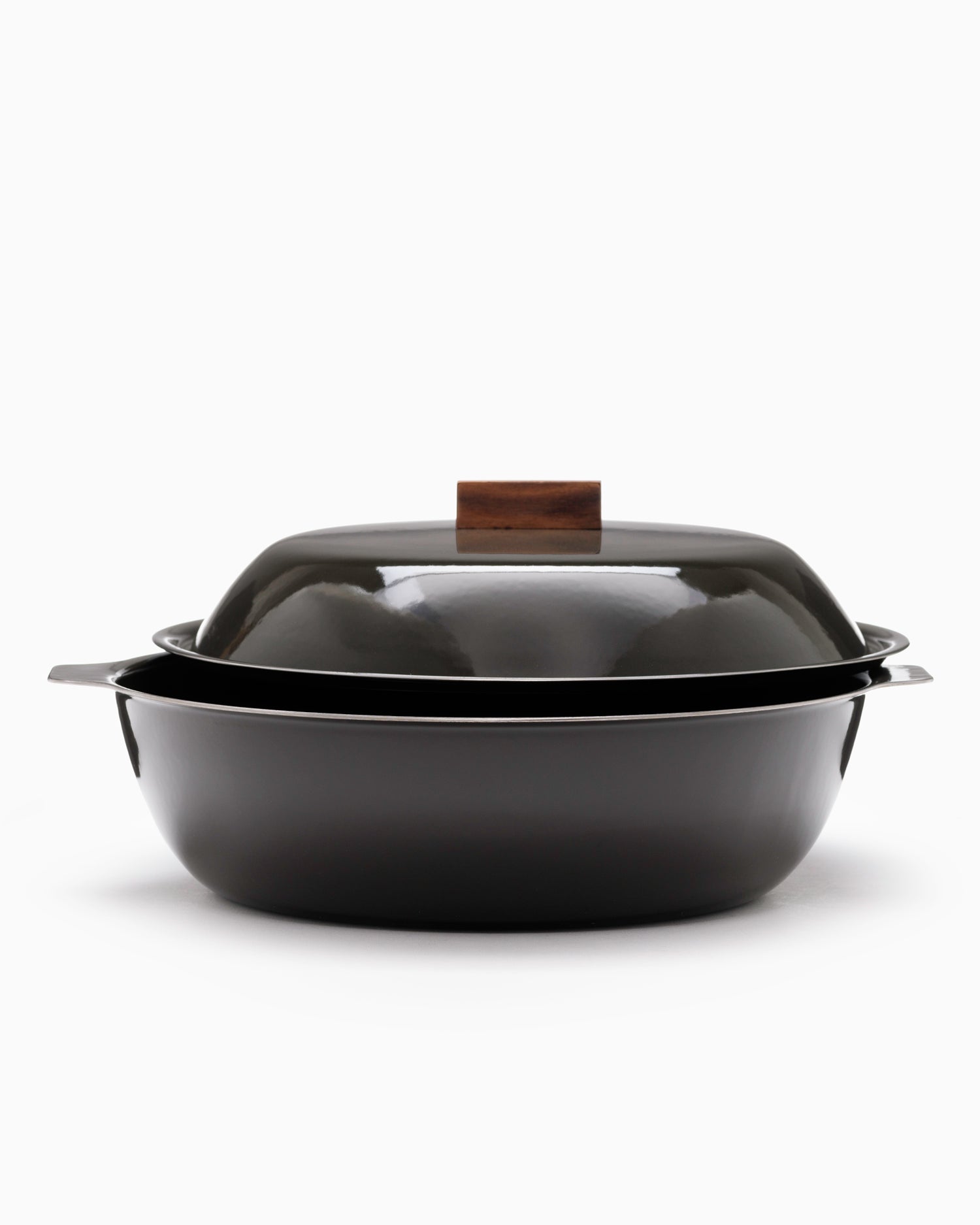 Kakomi IH Enamel Pot 2L- Charcoal