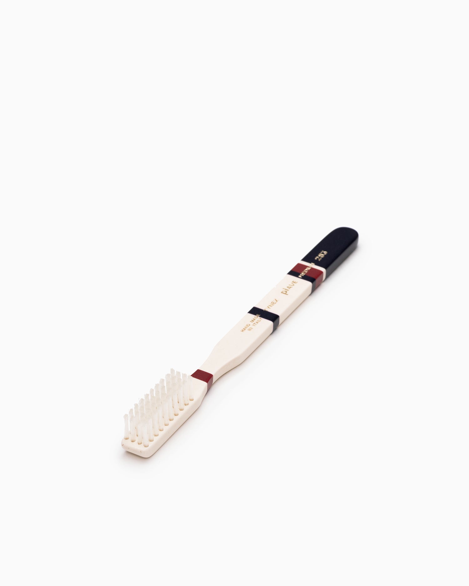 Piave Roma Toothbrush -  Navy/Burgundy