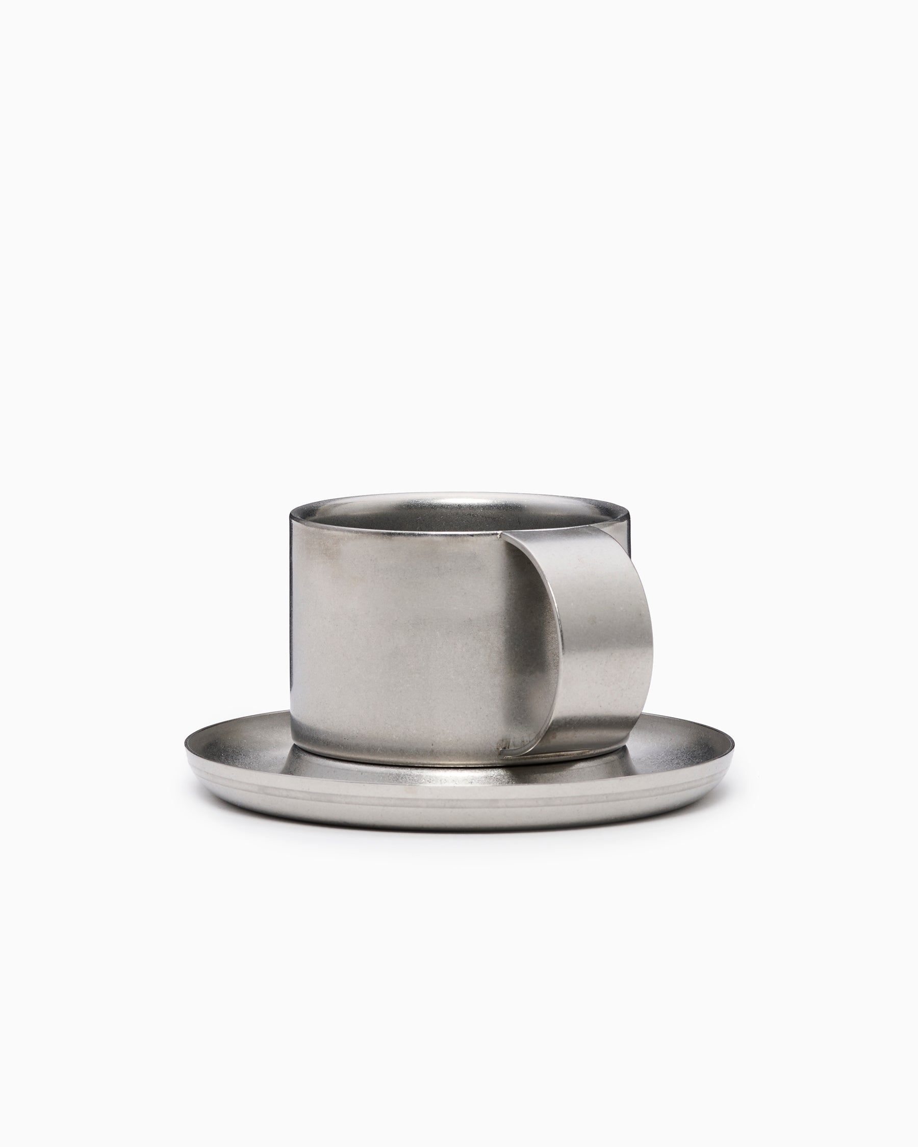 The Arlo 03 - Stainless Steel Cup & Saucer - Service Projects