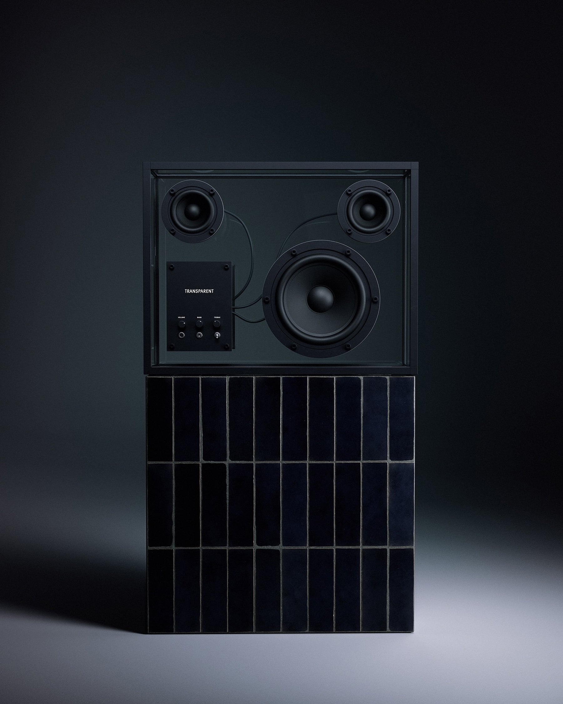 Transparent Speaker - Black