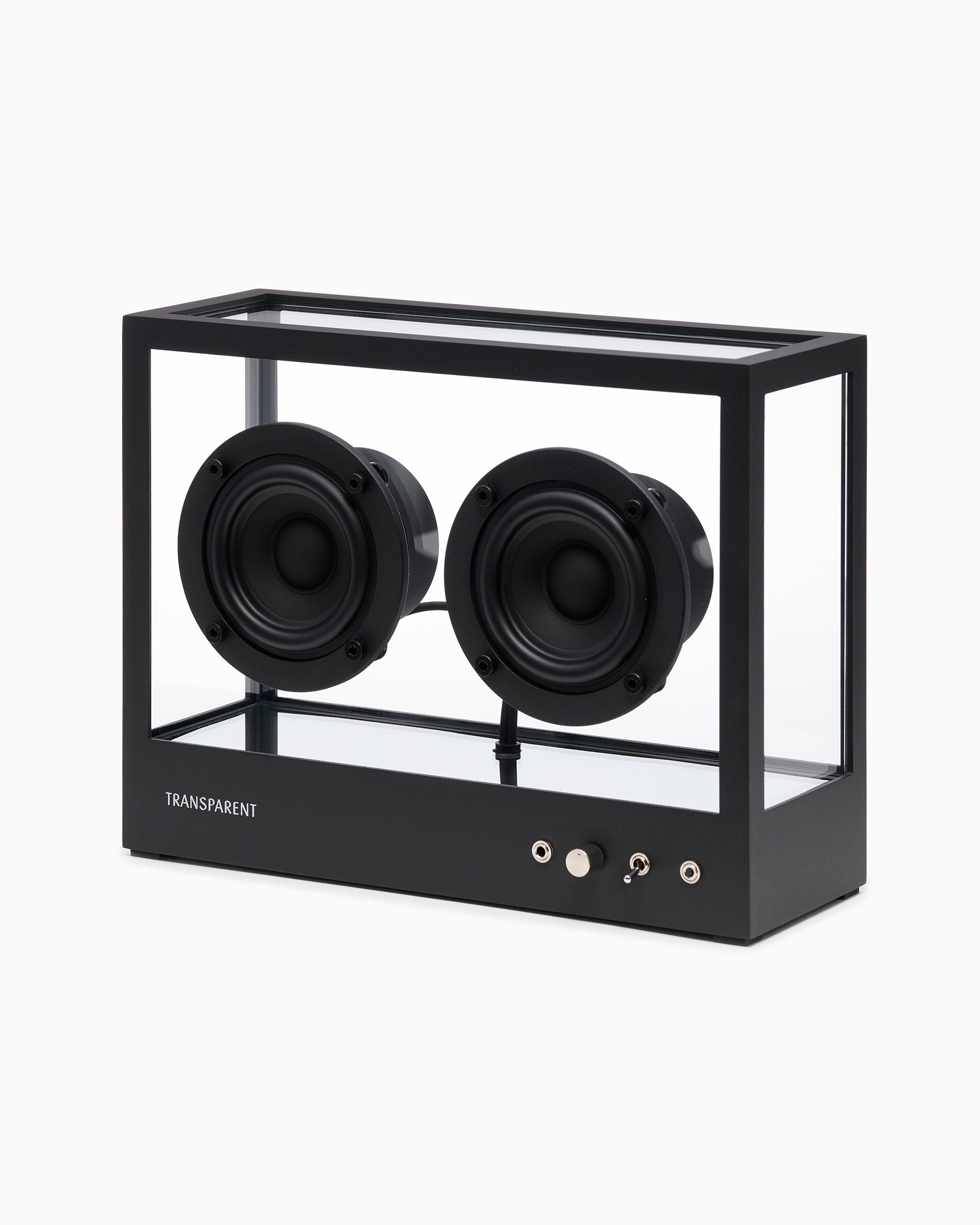 Small Transparent Speaker - Black