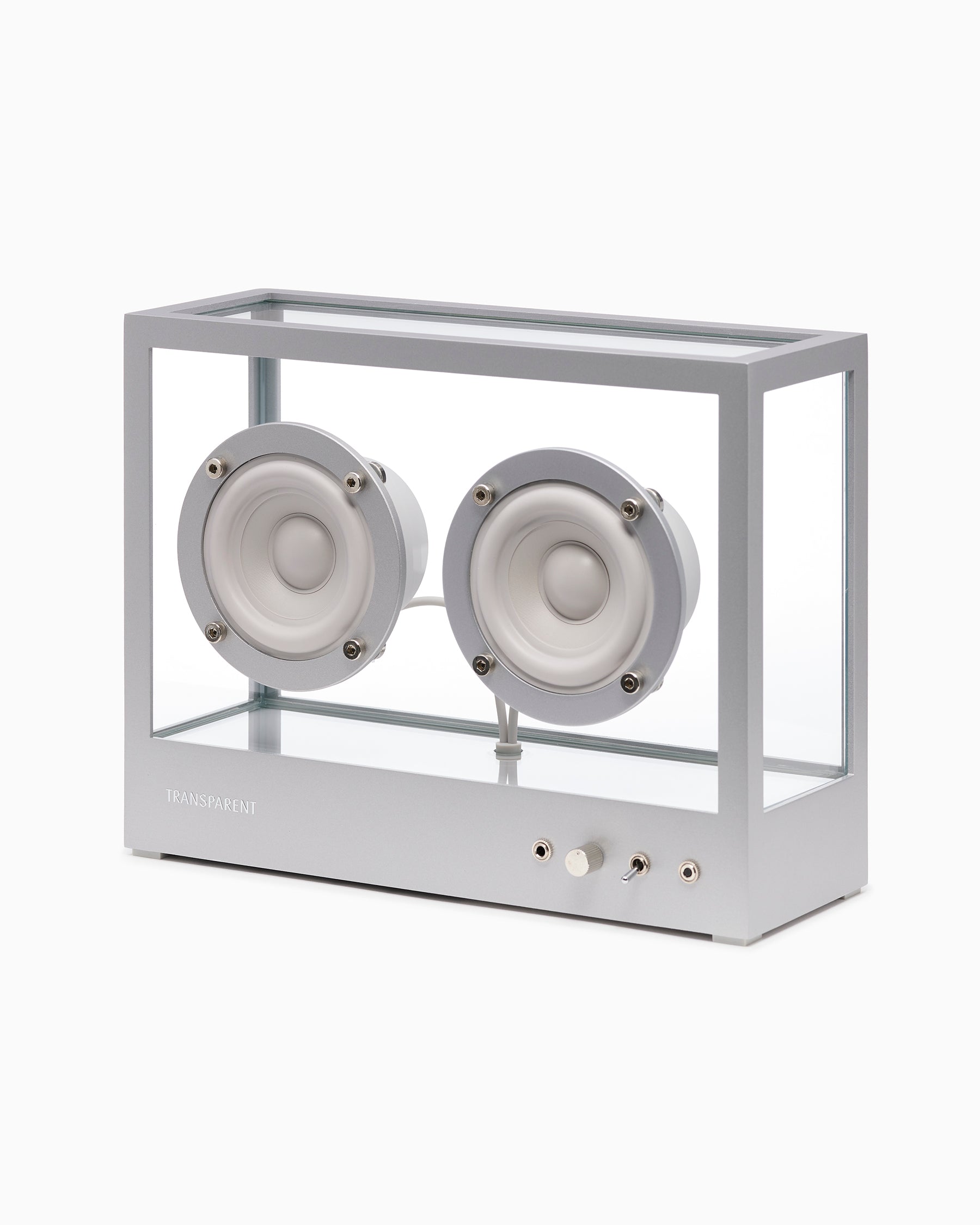 Small Transparent Speaker - Metal
