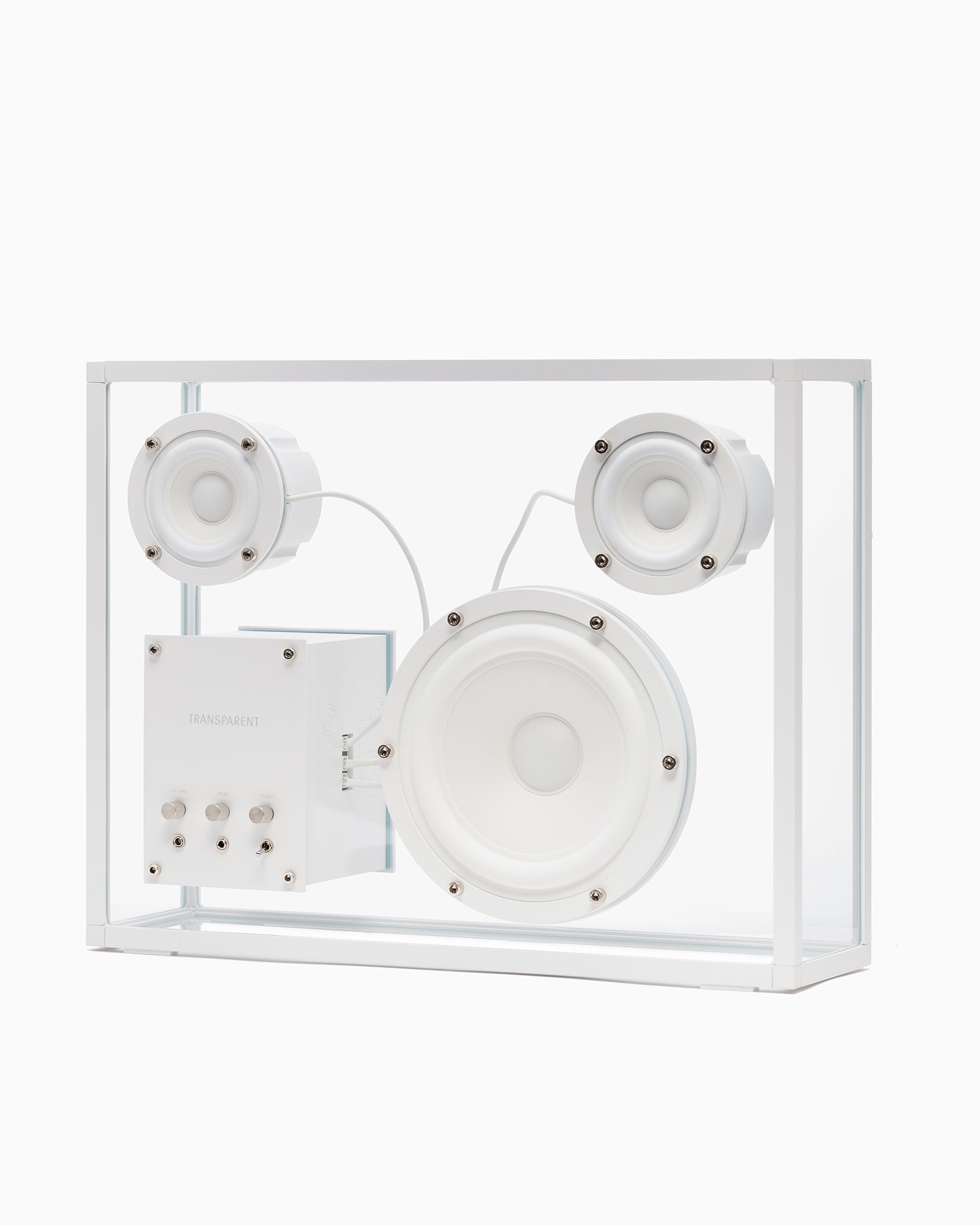 Transparent Speaker - White