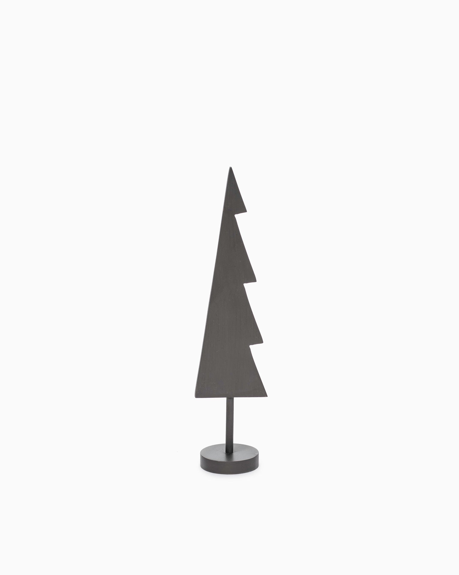 Winterland Black Brass Tree - Solid