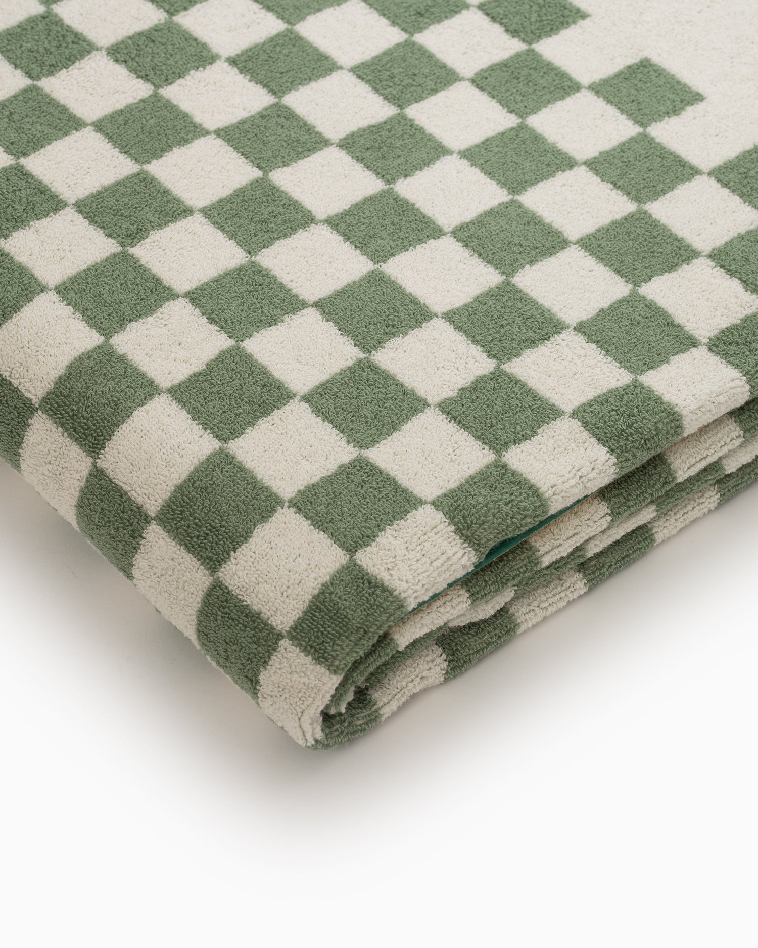 Roman Pool Towel - Sage/Chalk