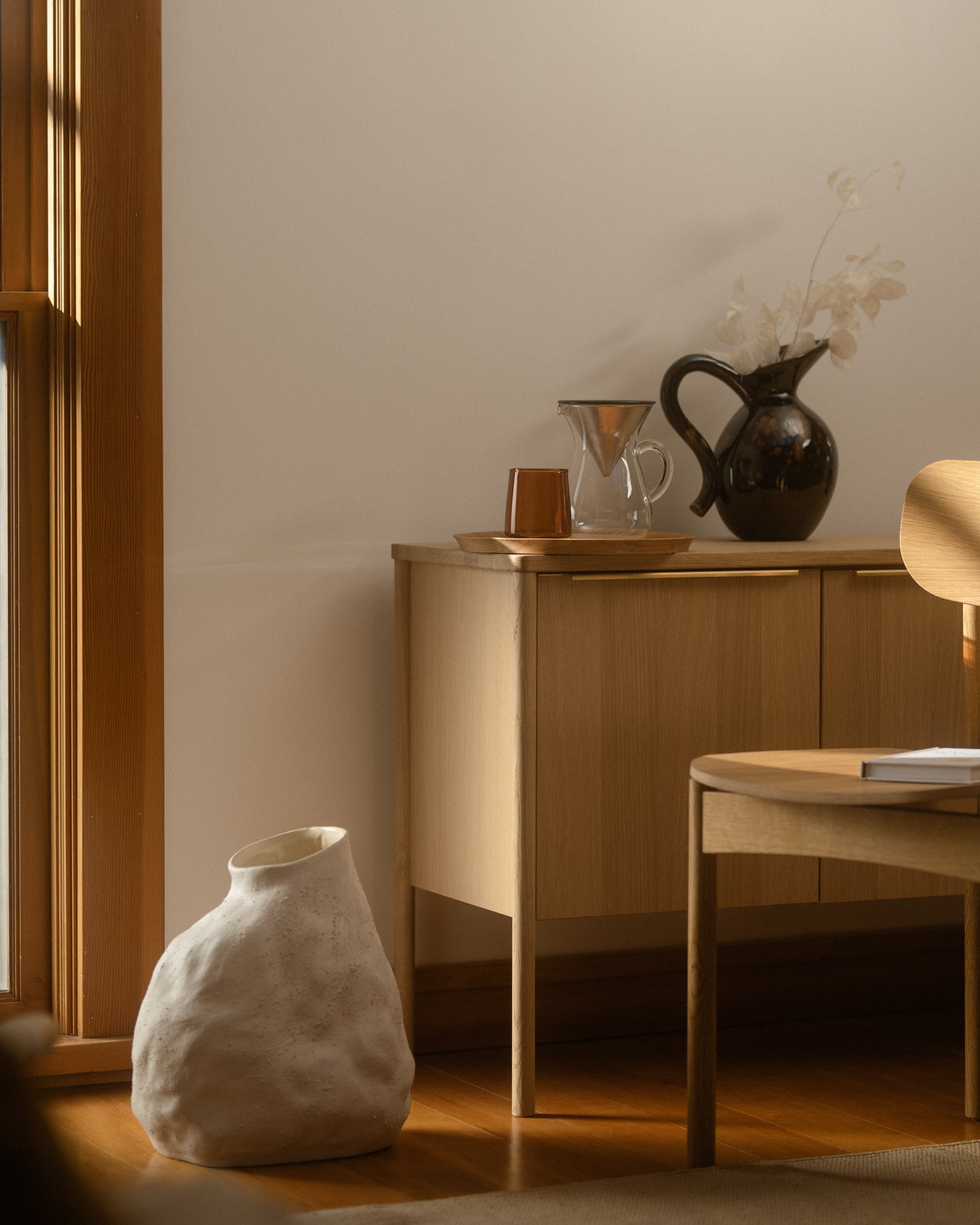 Vulca Vase Medium - Off White