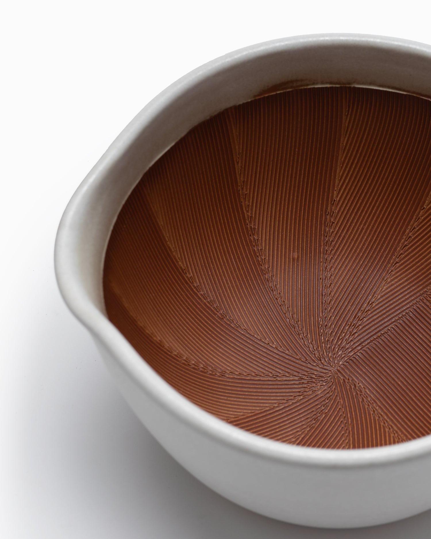 Mujun Suribachi Pestle & Mortar Large - White