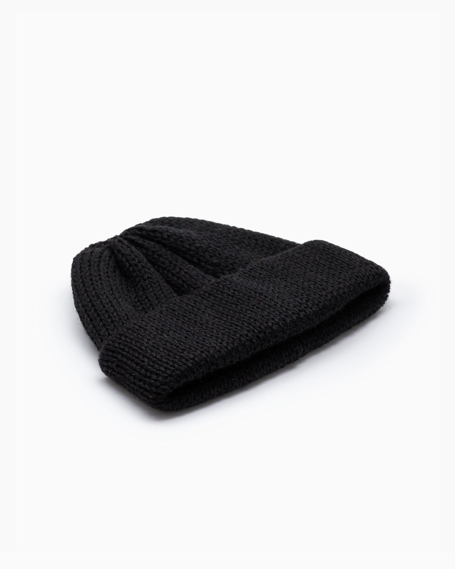 OFS. Short Watchcap Hat - Black